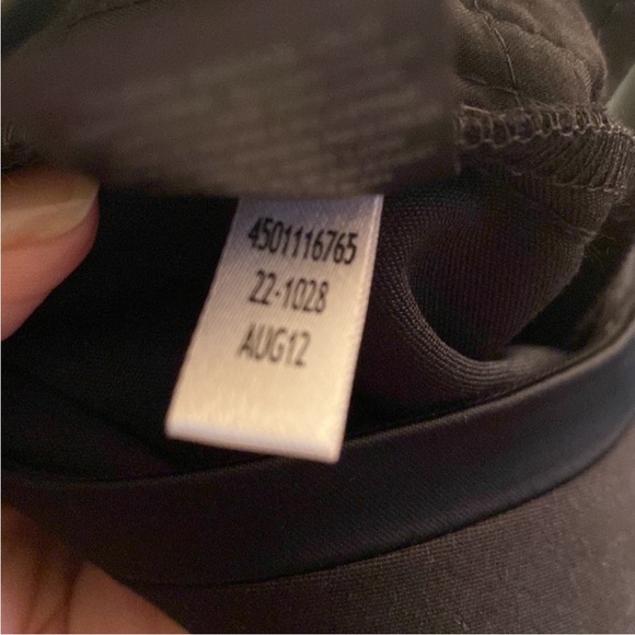 WHBM Slim Ankle Length Black Dress Pants Tuxedo Stripe  8 - Picture 9 of 10